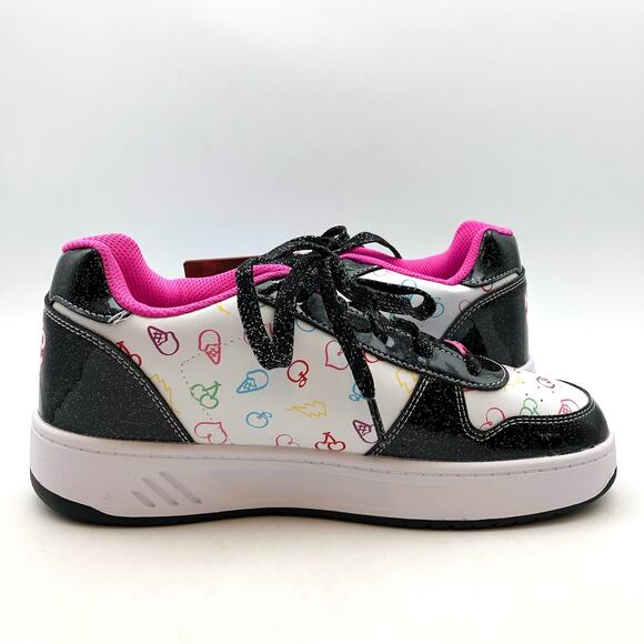 Heelys Girls Hello Kitty Kama Sneakers US 7 EU 39 Black White Multi NIB - Picture 5 of 14